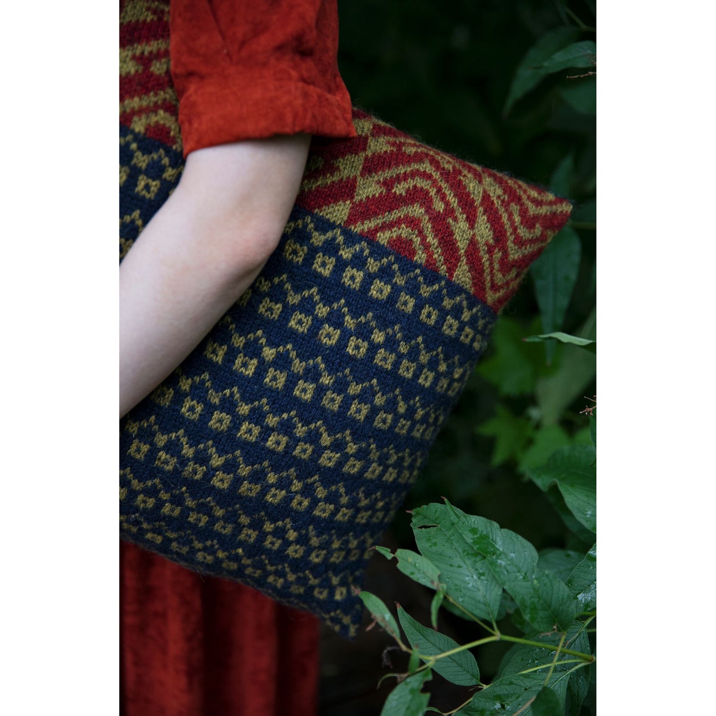 The Knitted Fabric: Colourwork Projects for You and Your Home by Dee Hardwicke