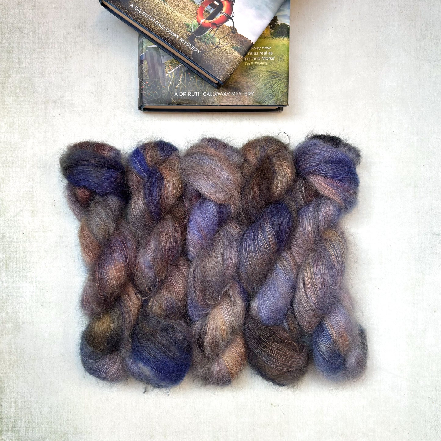 Swatching the Detectives ~ a yarn collection