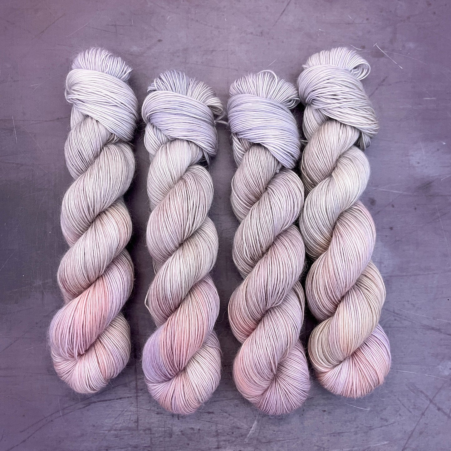 DYED TO ORDER - a skein full of sky - the permanent collection