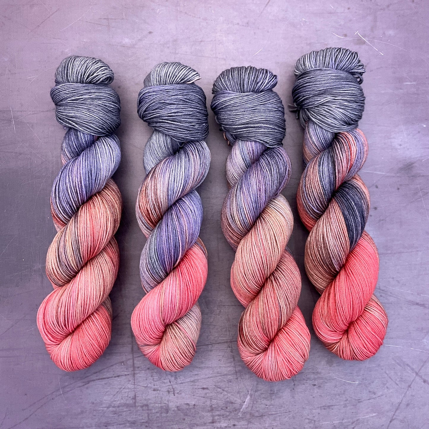 DYED TO ORDER - a skein full of sky - the permanent collection