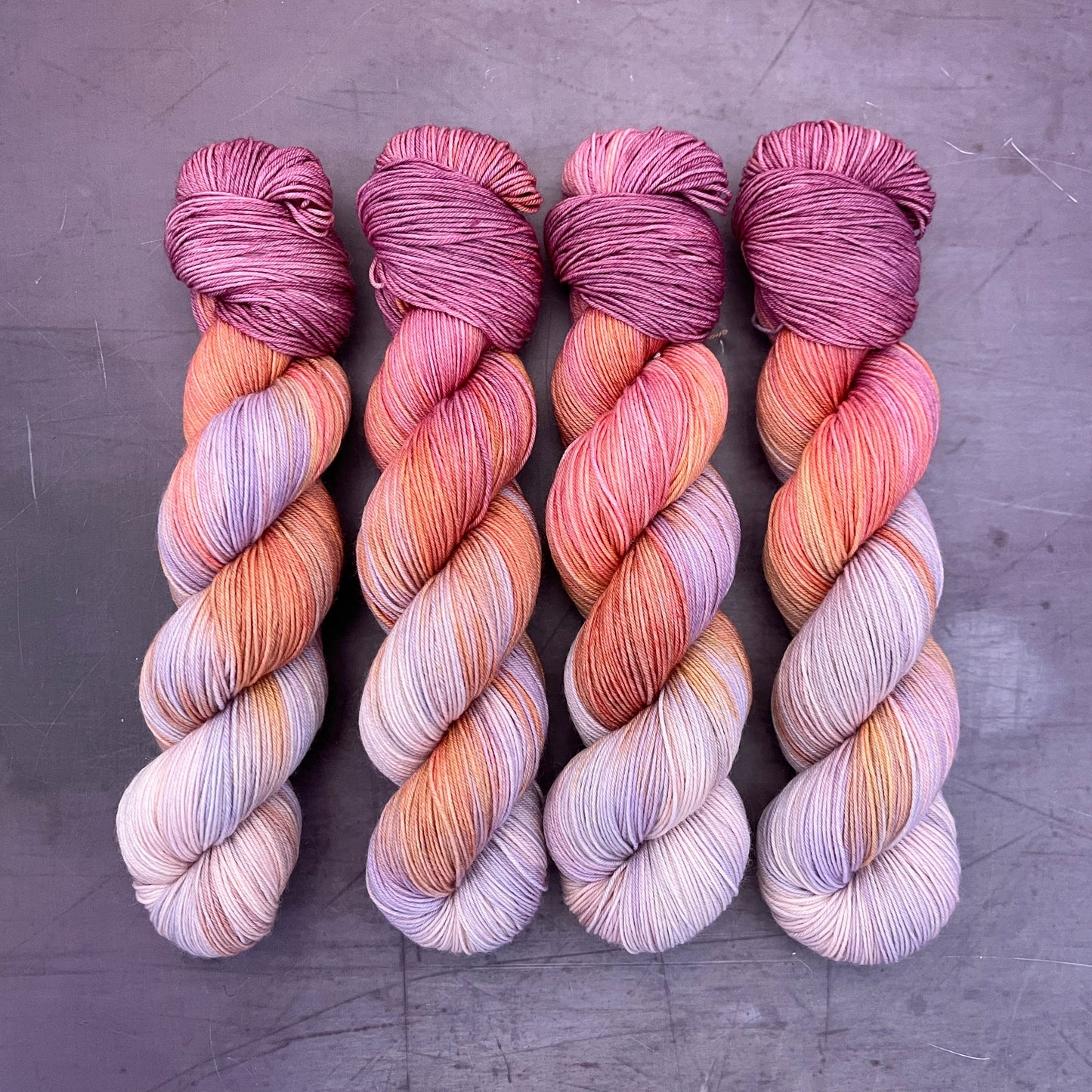 DYED TO ORDER - a skein full of sky - the permanent collection