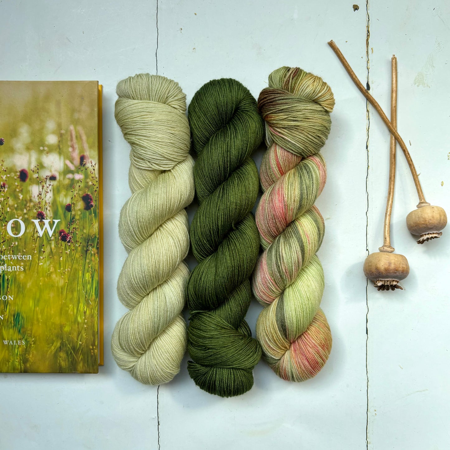 summer vibes #1 – pightle | fingering/4ply – three-skein yarn pack