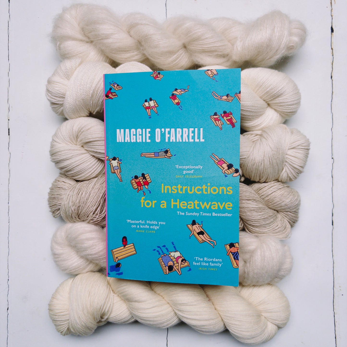 #yarnfictions ~ perfect summer book club ~ instructions for a heatwave