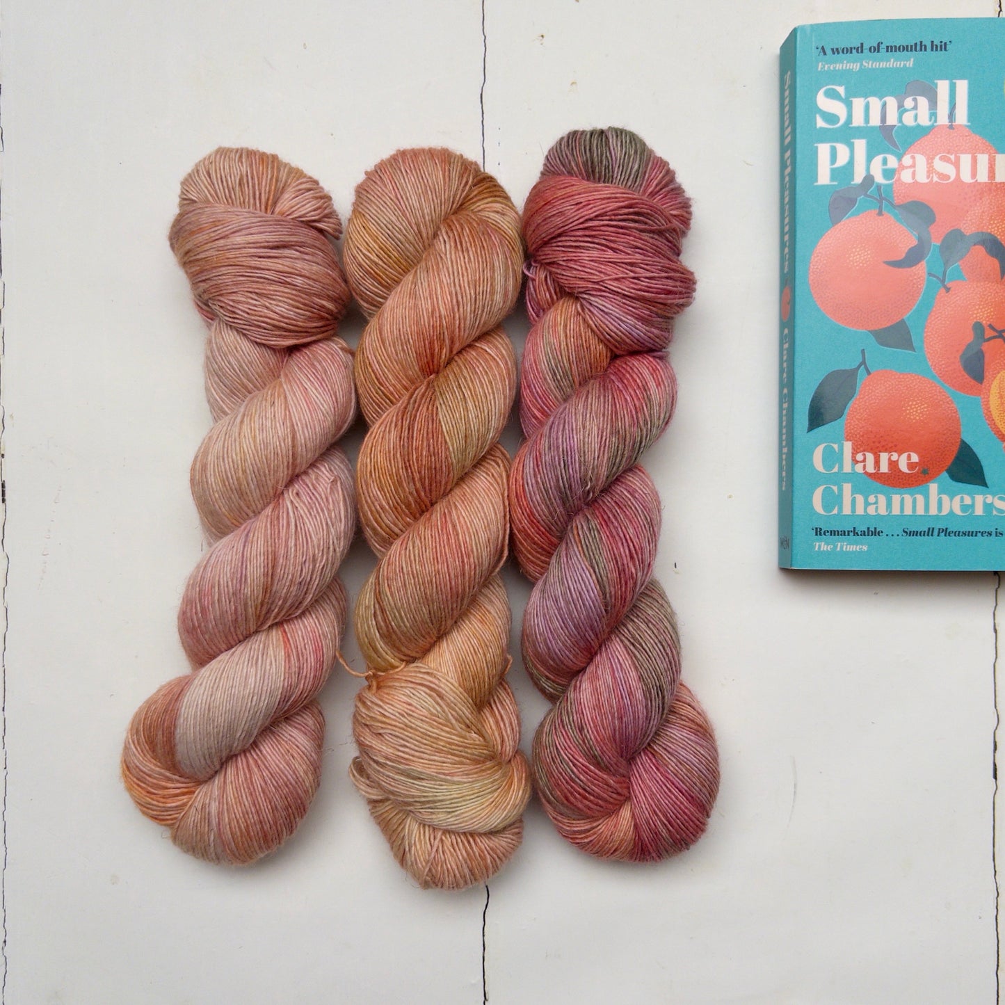 #yarnfictions ~ perfect summer book club ~ small pleasures