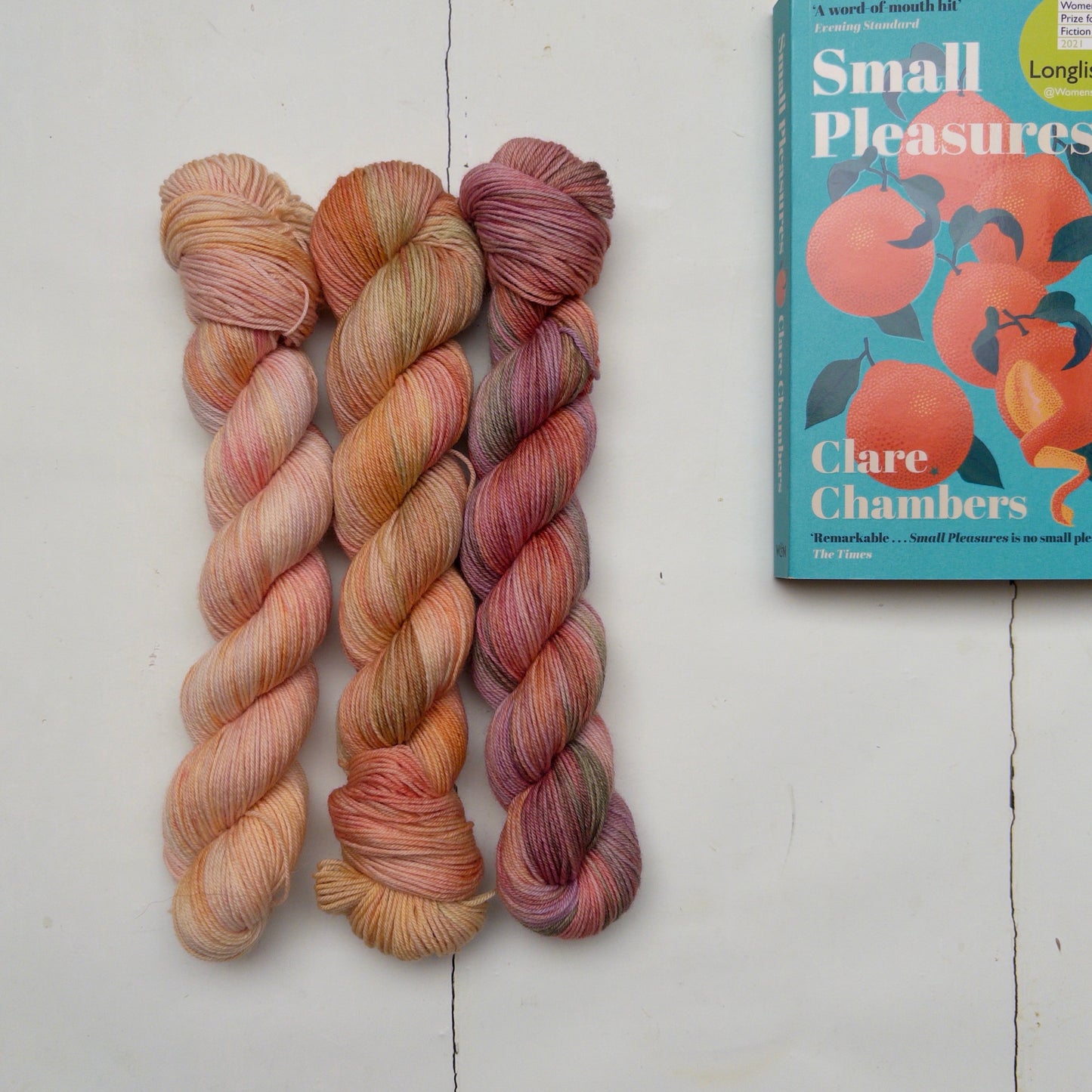 #yarnfictions ~ perfect summer book club ~ small pleasures