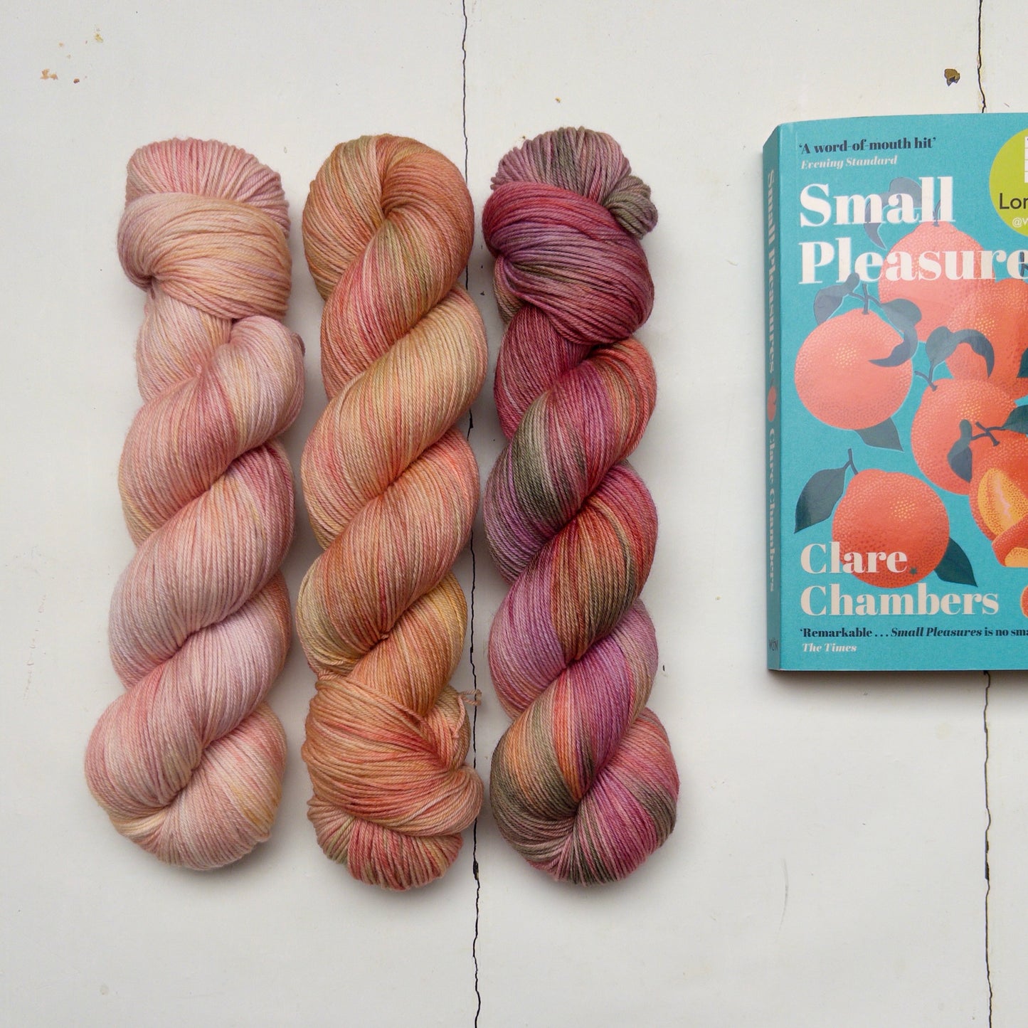 #yarnfictions ~ perfect summer book club ~ small pleasures