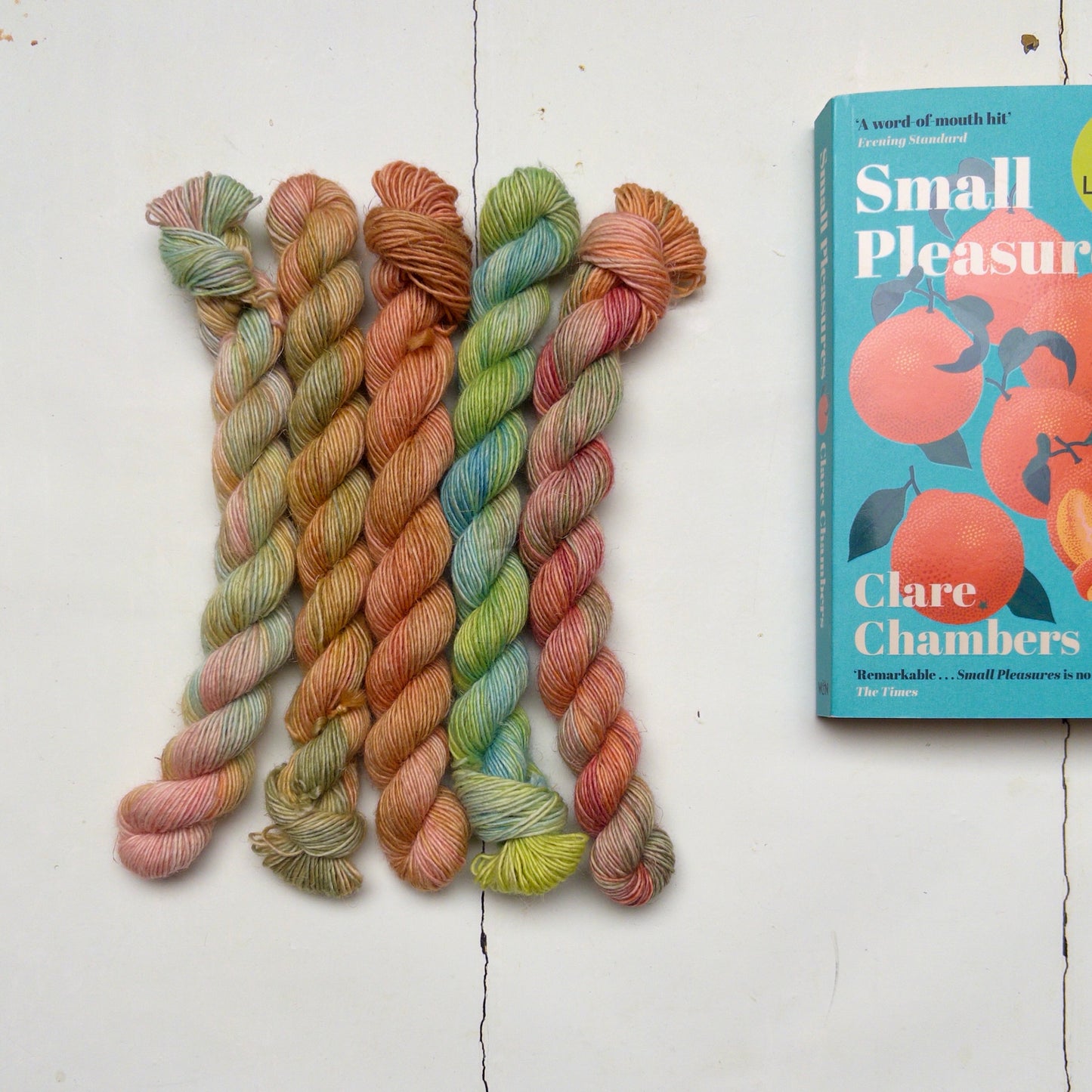 #yarnfictions ~ perfect summer book club ~ small pleasures