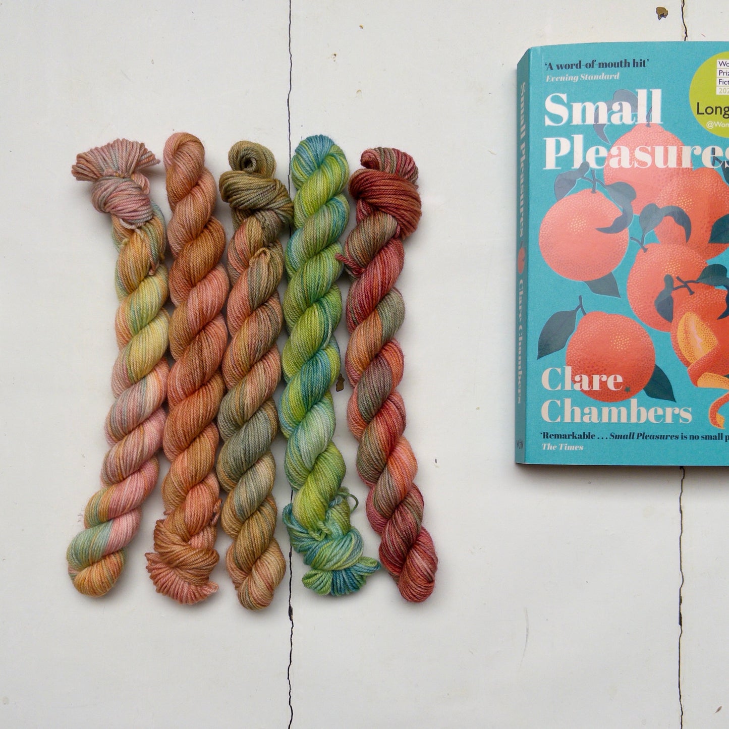 #yarnfictions ~ perfect summer book club ~ small pleasures