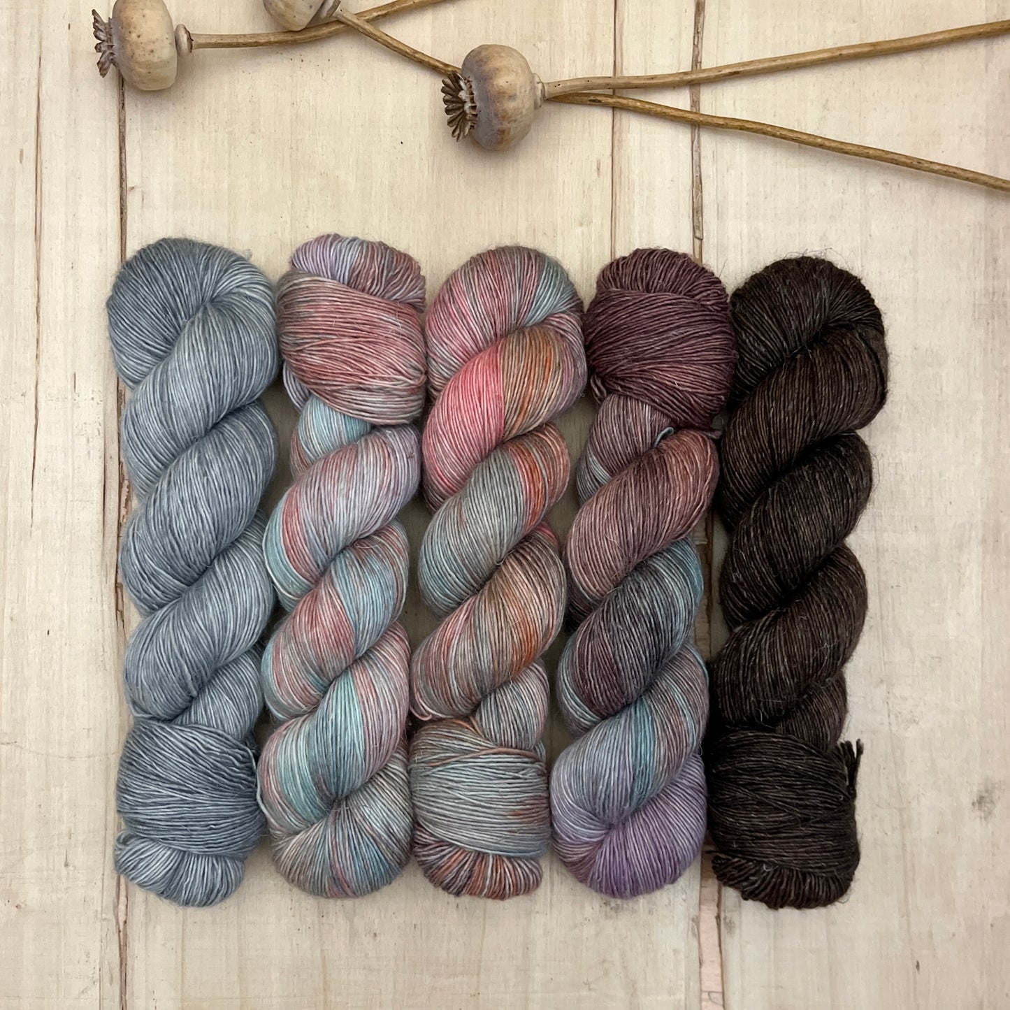 westknits hiberknitalong 2023 – glittering snowscape – cade | singles – yarn pack #1