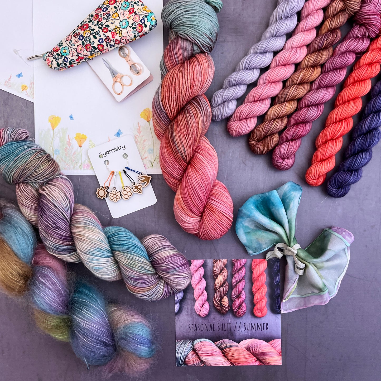 #yarnfictions club 2022 – seasonal shift // summer