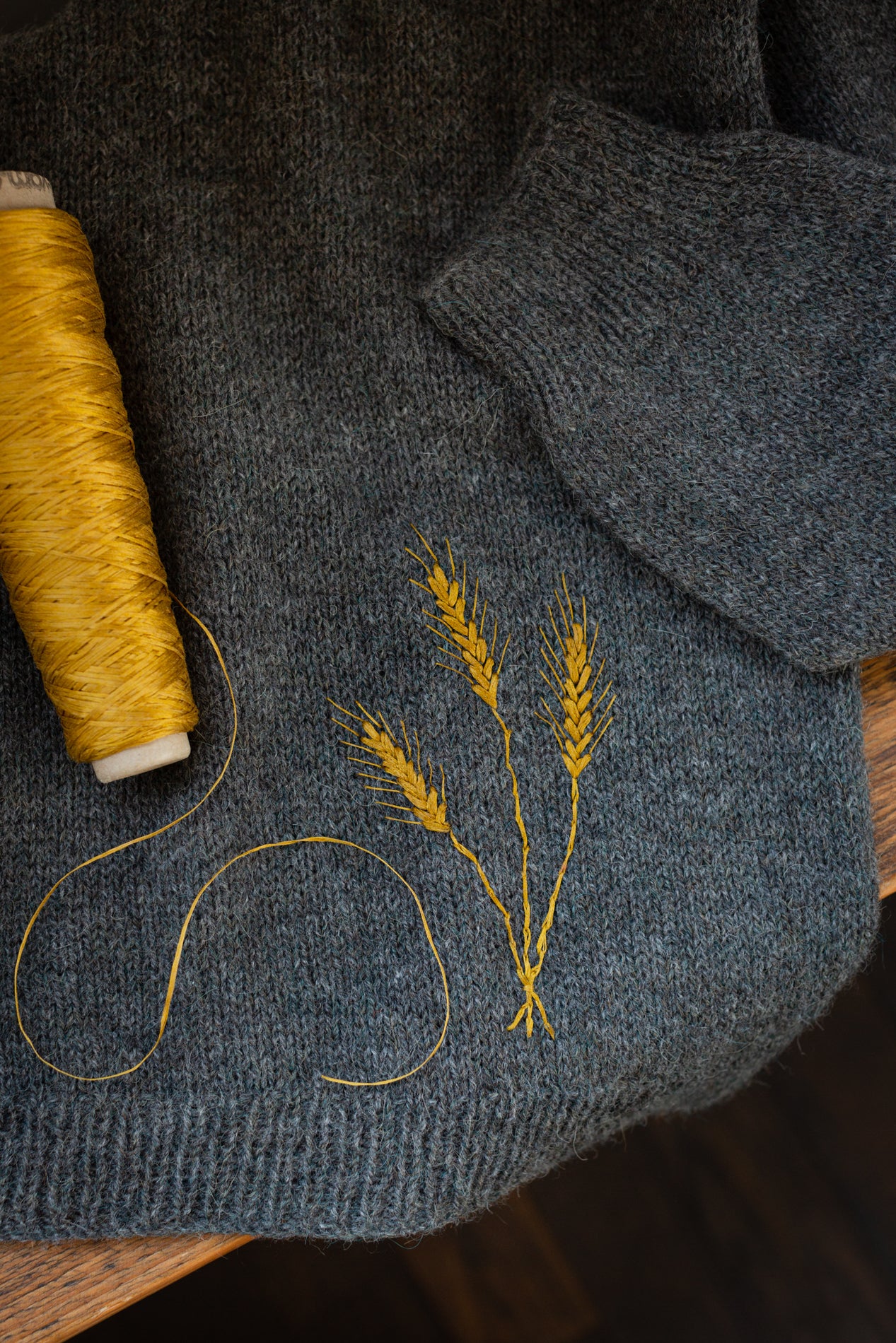 Embroidery on Knits by Judit Gummlich