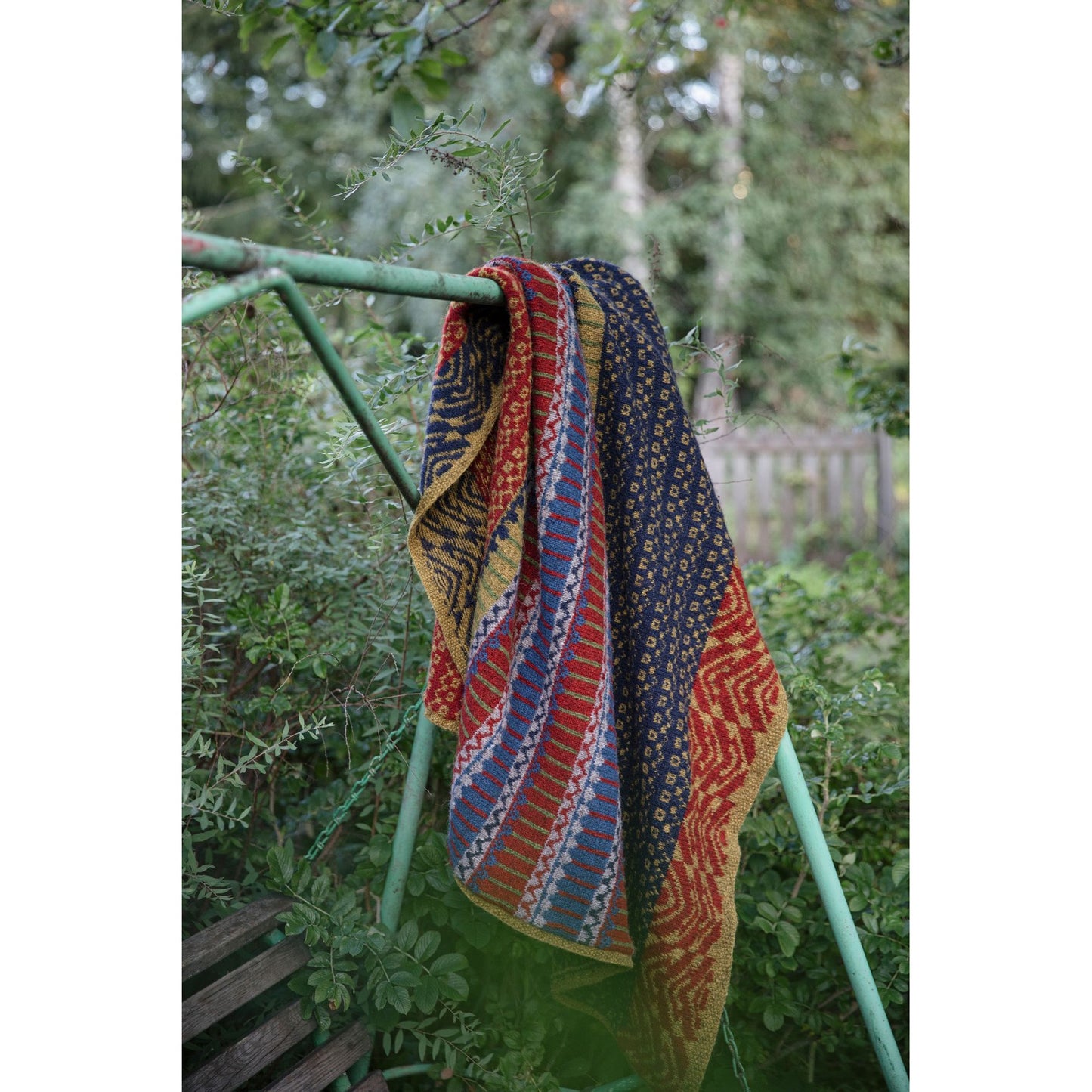 The Knitted Fabric: Colourwork Projects for You and Your Home by Dee Hardwicke