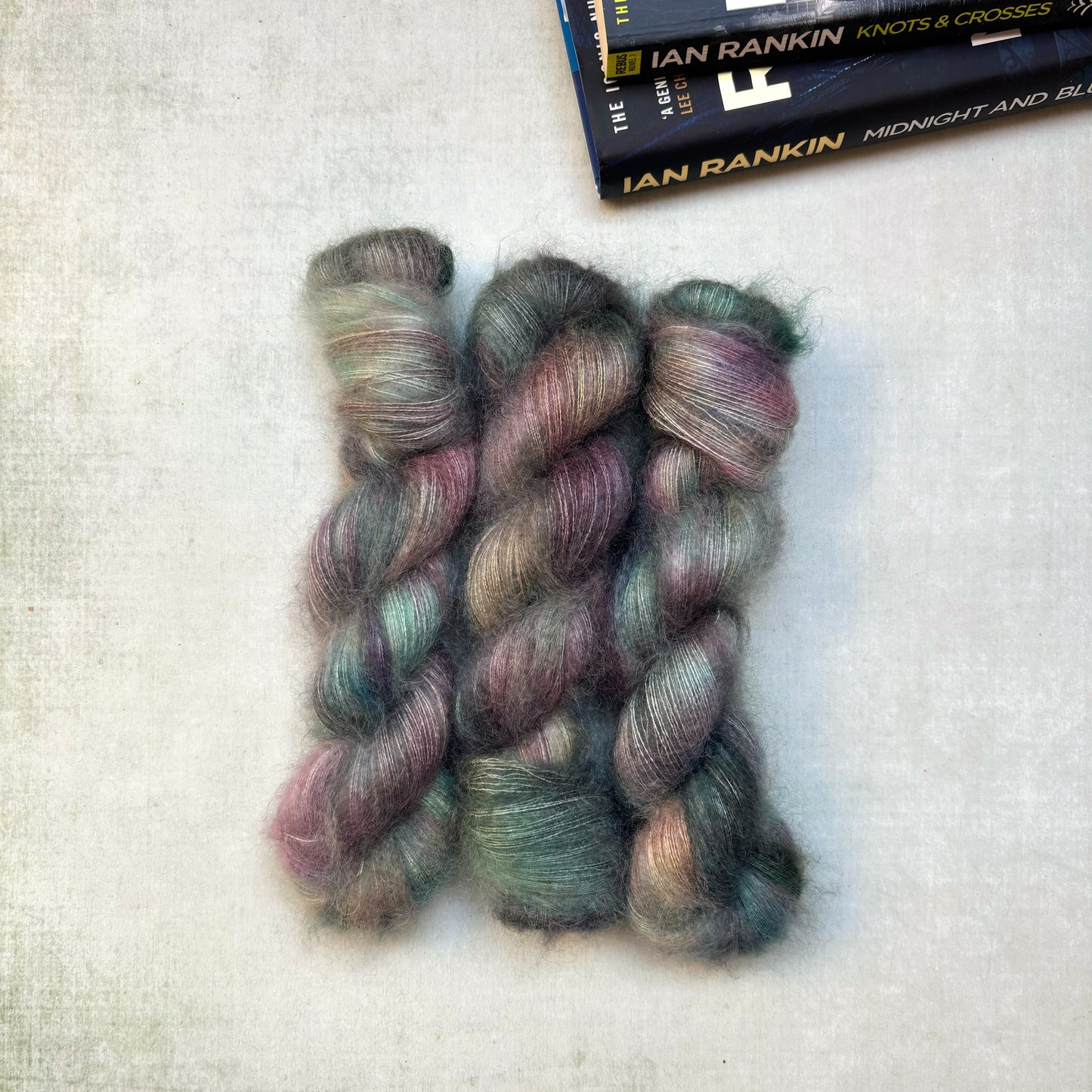 Swatching the Detectives ~ a yarn collection