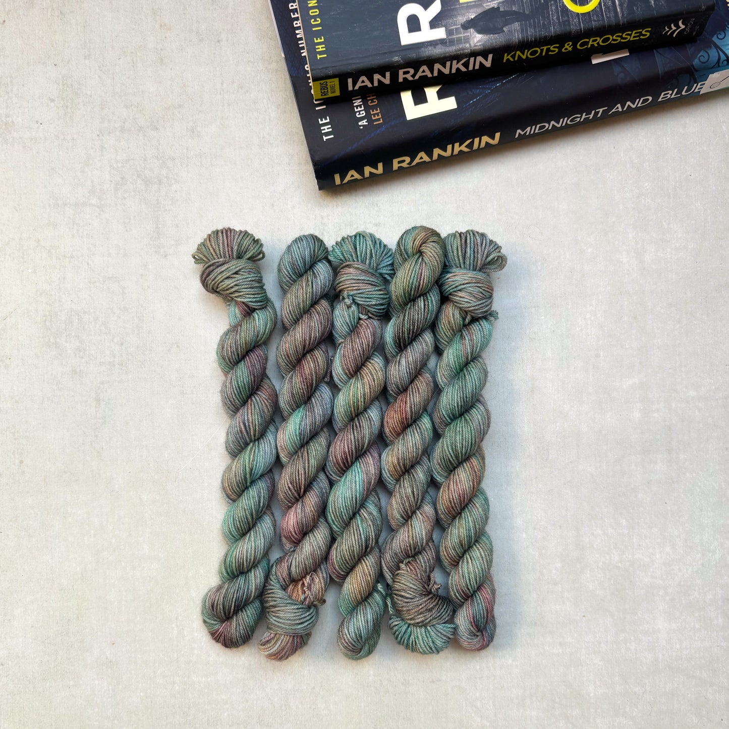 Swatching the Detectives ~ a yarn collection