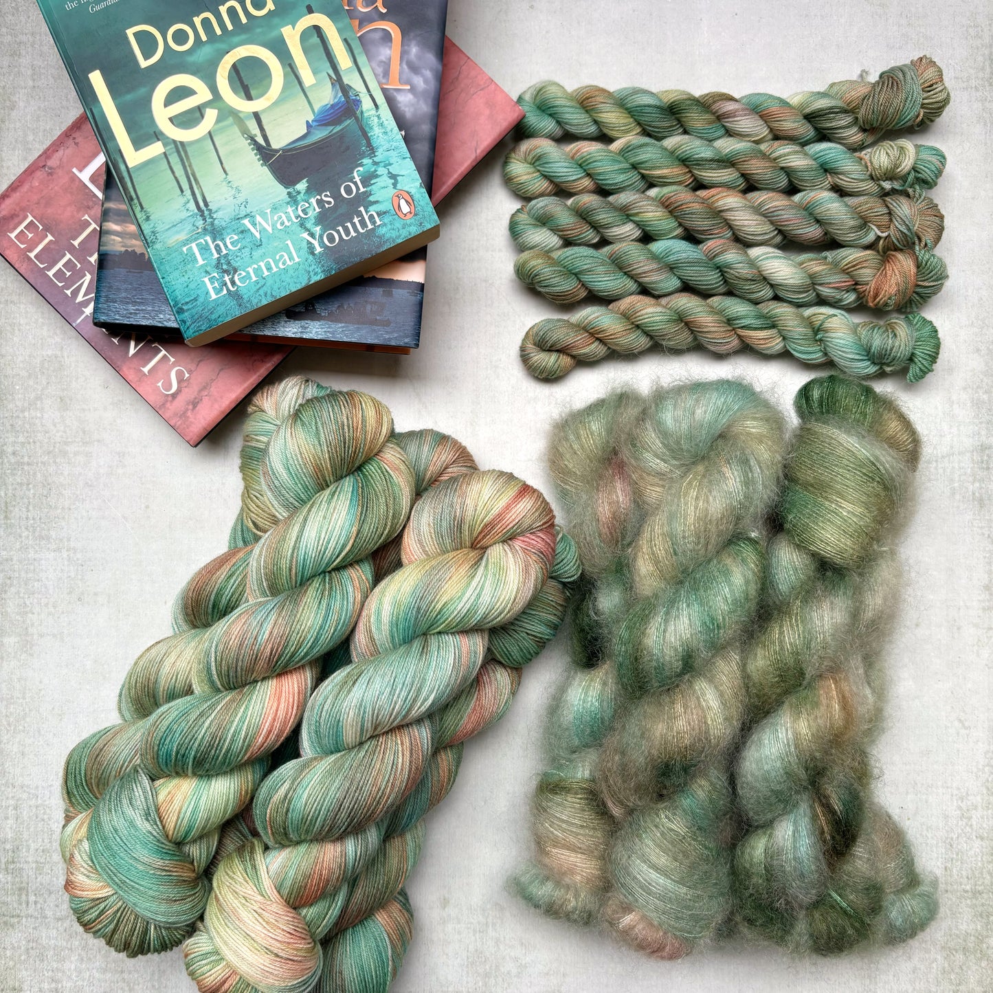 Swatching the Detectives ~ a yarn collection