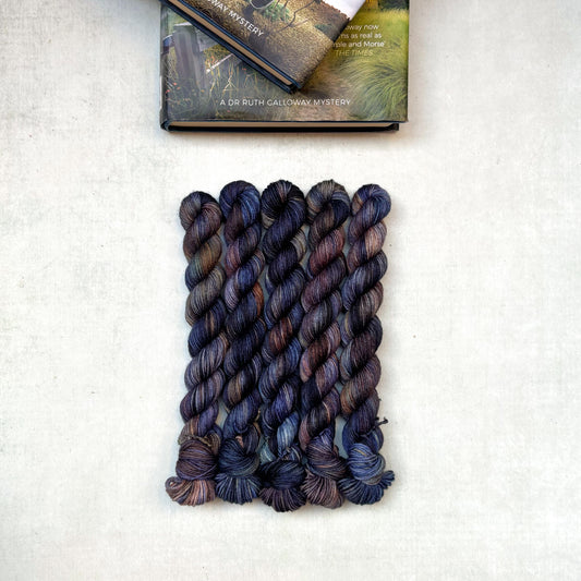 Swatching the Detectives ~ a yarn collection