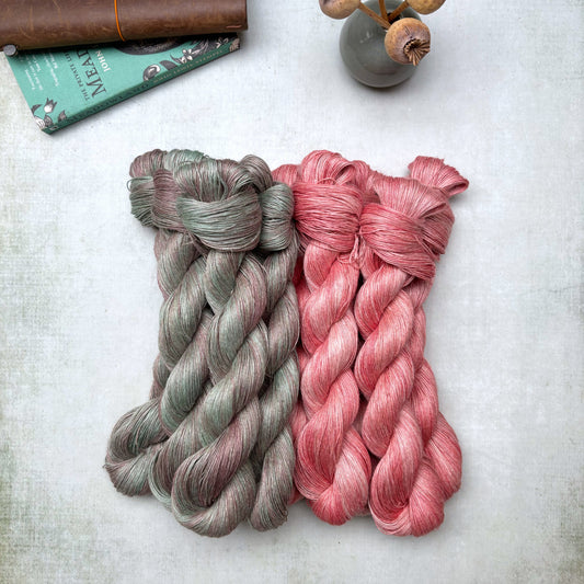 OOAK batch ~ lawn | fingering/4ply (100g) ~ herb garden