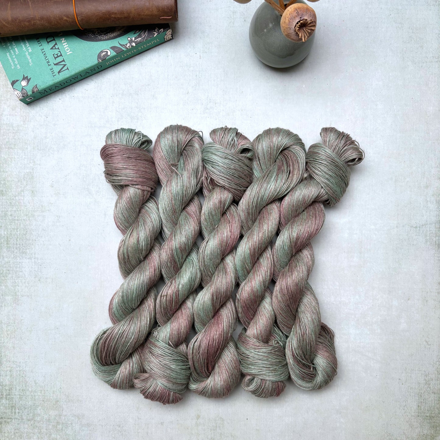 OOAK batch ~ lawn | fingering/4ply (100g) ~ herb garden