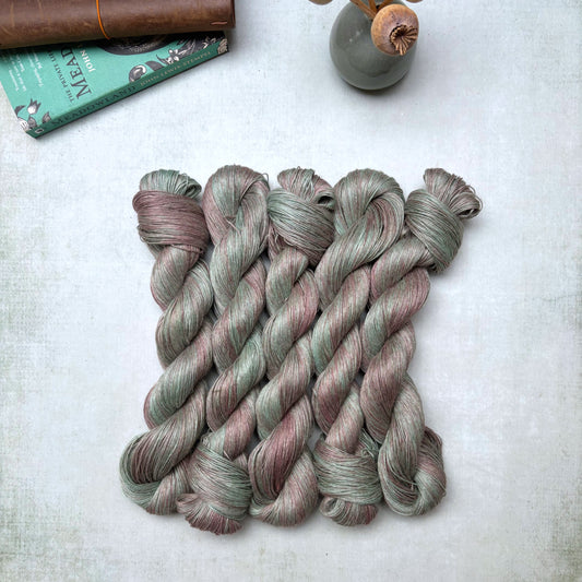 OOAK batch ~ lawn | fingering/4ply (100g) ~ herb garden