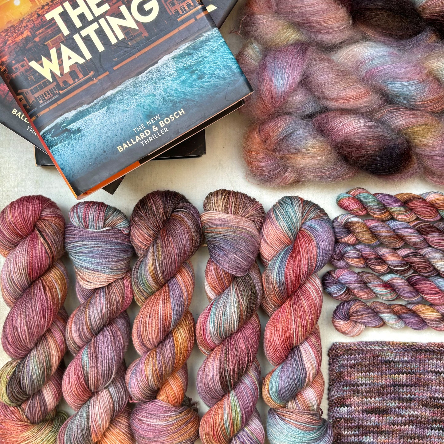 Swatching the Detectives ~ a yarn collection