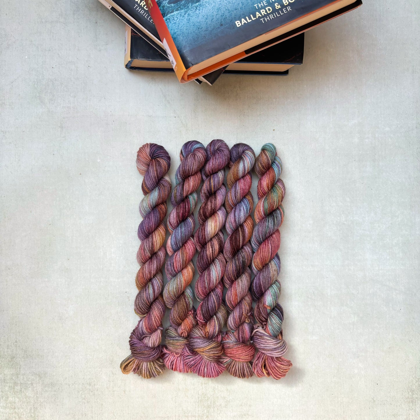 Swatching the Detectives ~ a yarn collection