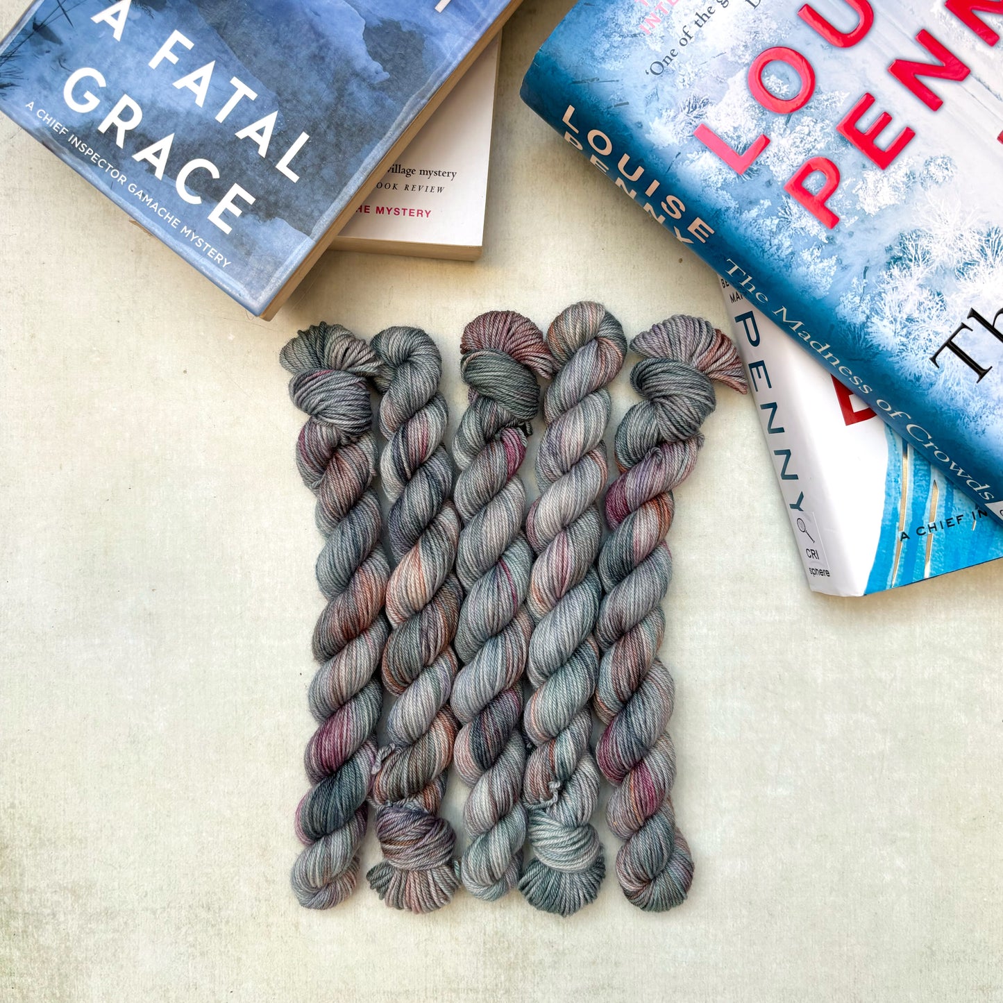 Swatching the Detectives ~ a yarn collection