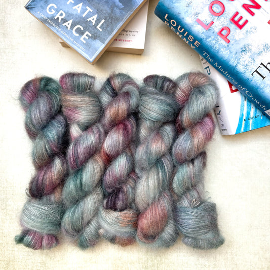 Swatching the Detectives ~ a yarn collection