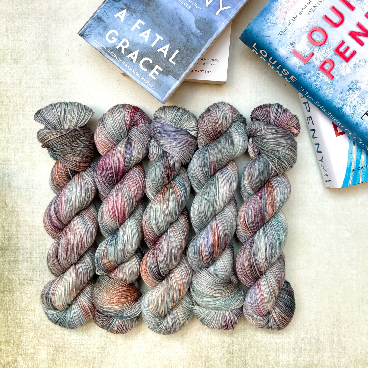 Swatching the Detectives ~ a yarn collection
