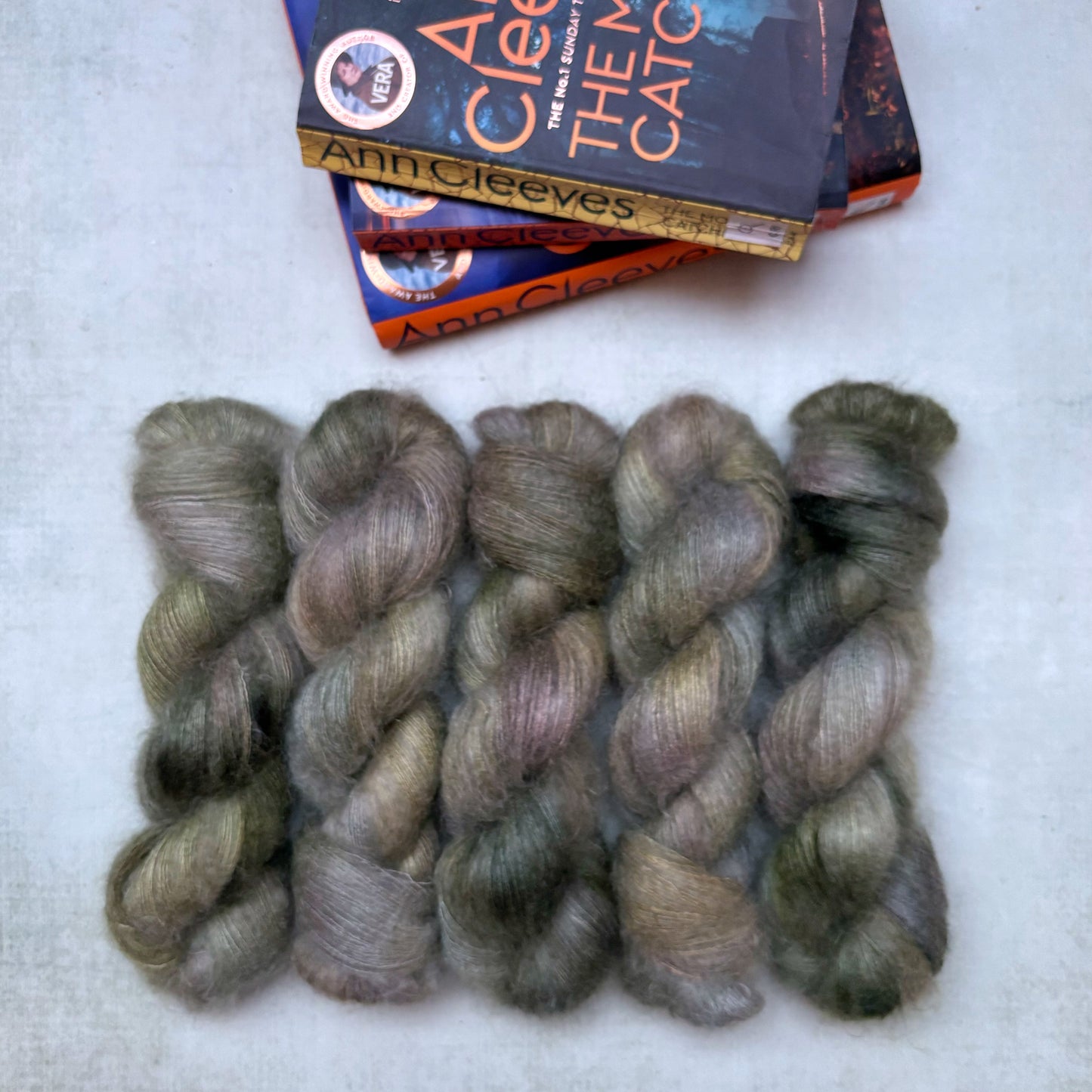 Swatching the Detectives ~ a yarn collection
