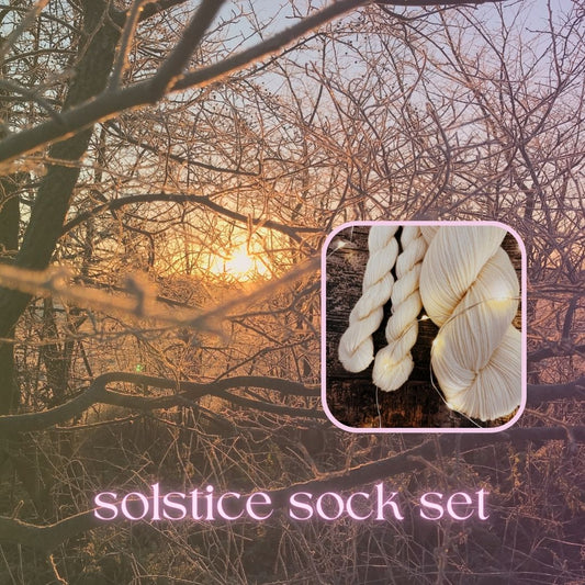 solstice sock set - hoo | sock