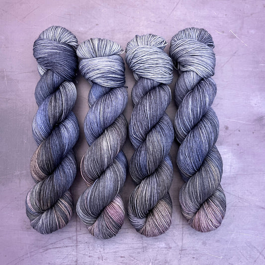 DYED TO ORDER - a skein full of sky - the permanent collection