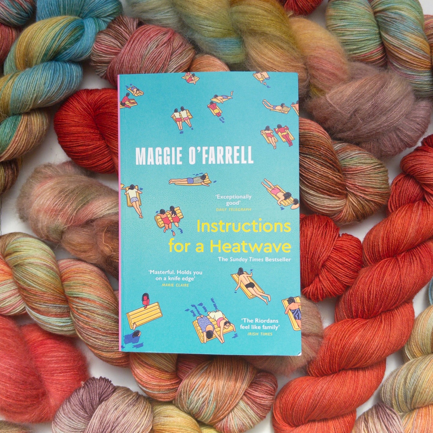 #yarnfictions ~ perfect summer book club ~ instructions for a heatwave