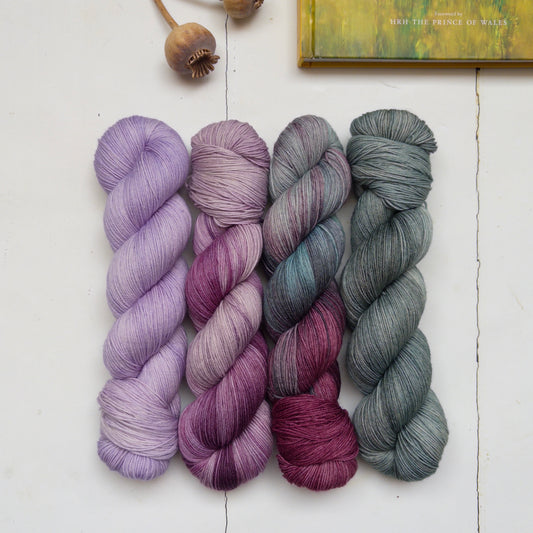 summer shades – pightle | fingering/4ply – yarn pack – #2