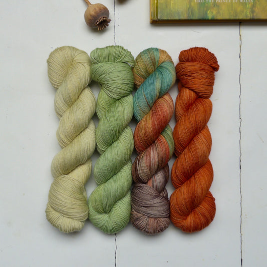 summer shades – pightle | fingering/4ply – yarn pack – #1