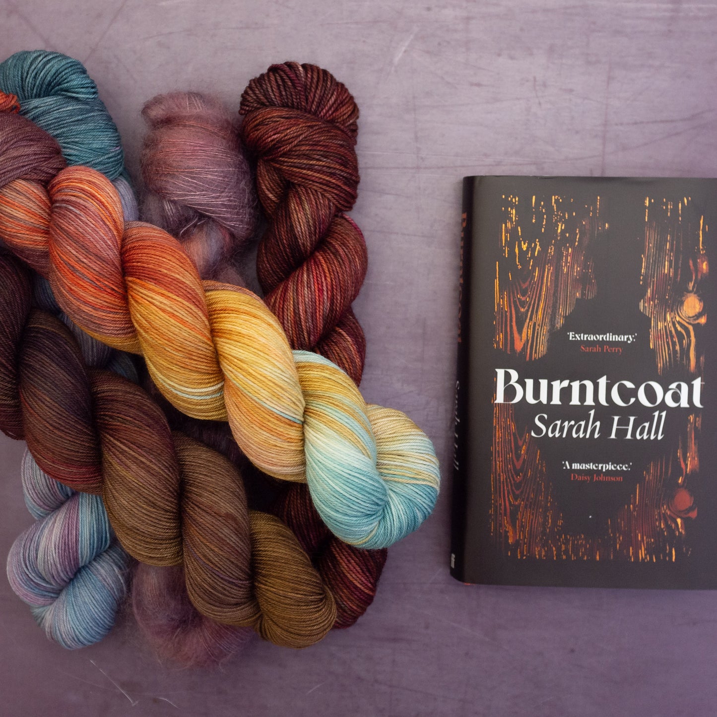 'currently reading' : Burntcoat by Sarah Hall