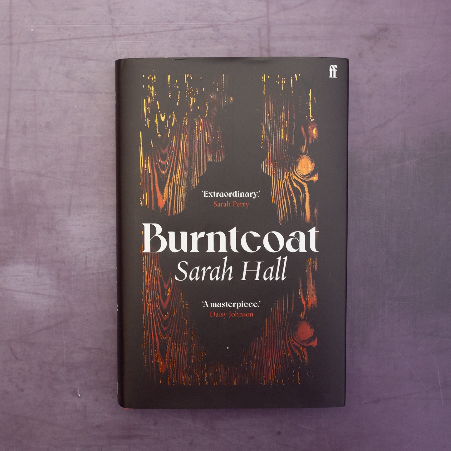 'currently reading' : Burntcoat by Sarah Hall