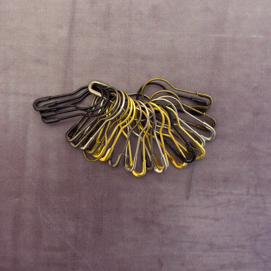 20 bulb safety pin stitch markers