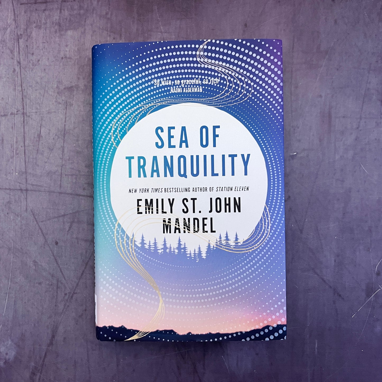 'currently reading' : Sea of Tranquillity by Emily St. John Mandel